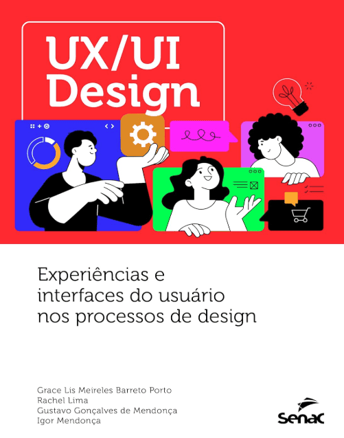 Livro UX/UI Design: experiências e interfaces do usuário nos processos de design