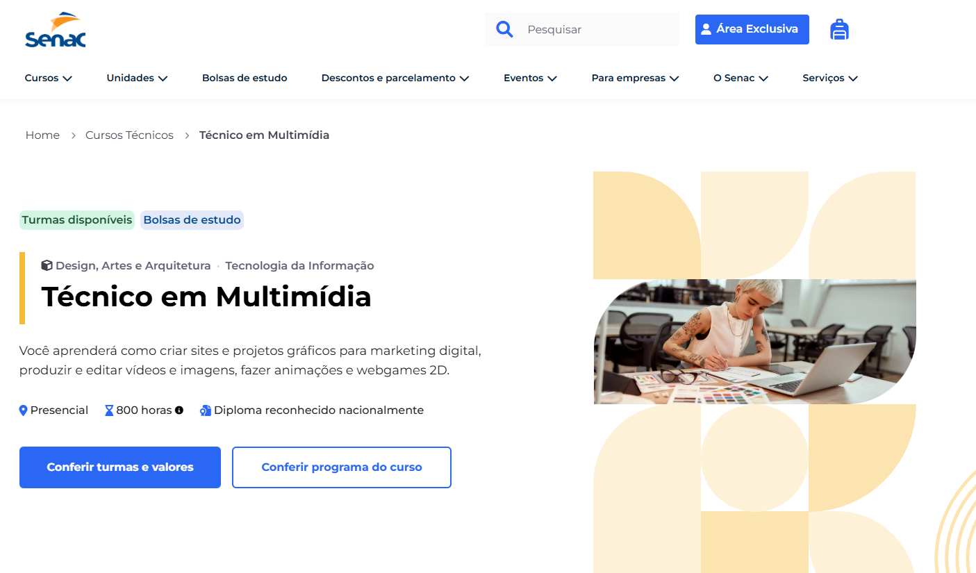 Reformulação do Plano de Curso Técnico em Multimídia
